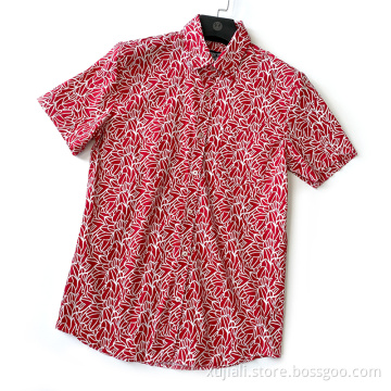 Trendy New custom Summer Men's Short Sleeve Shirts